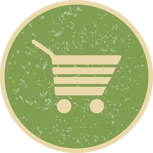 Icono de carrito de compras, ilustración vectorial vector