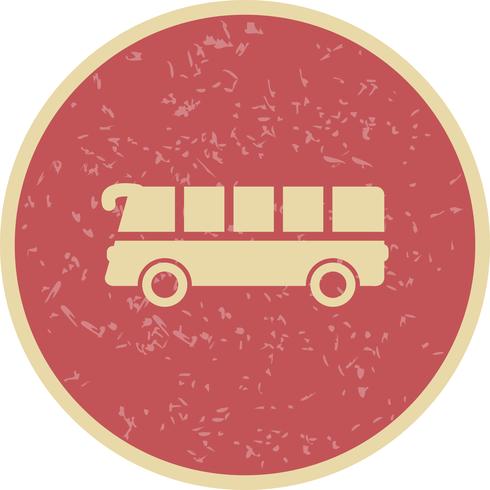 icono de bus vectorial vector