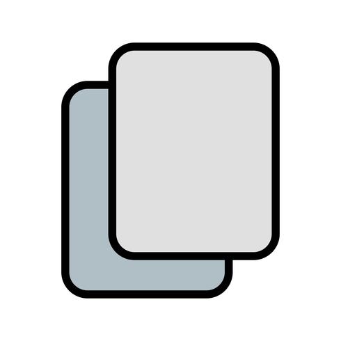 Copy Icon Vector Illustration