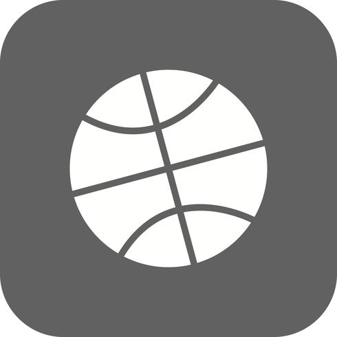 Icono de baloncesto Vector ilustración