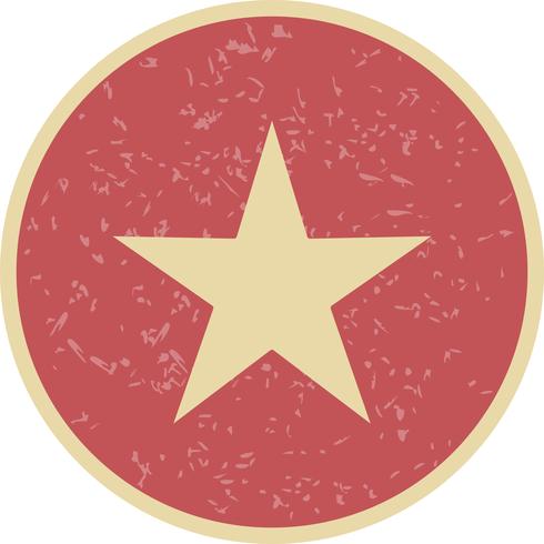 Icono de estrella vector illustration