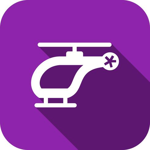 Vector Helicopter Icon