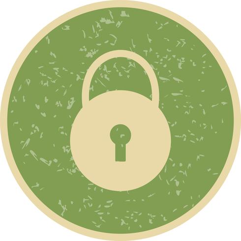 Padlock Icon Vector Illustration