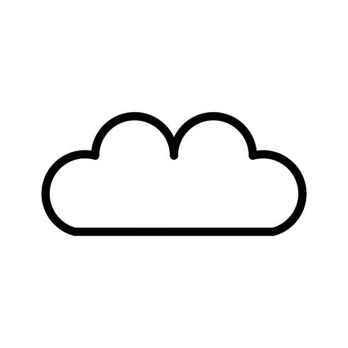 Vector Cloud Icon