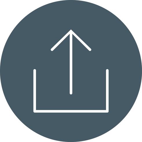 Upload Icon Vector Illustration