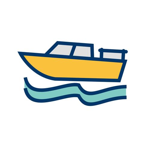 Vector Boat Icon