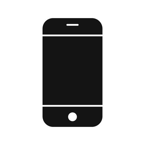 Teléfono celular icono Vector Illustration