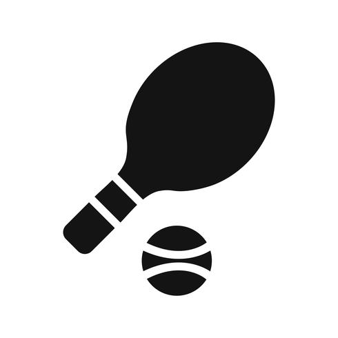 Icono de tenis Vector Illustration