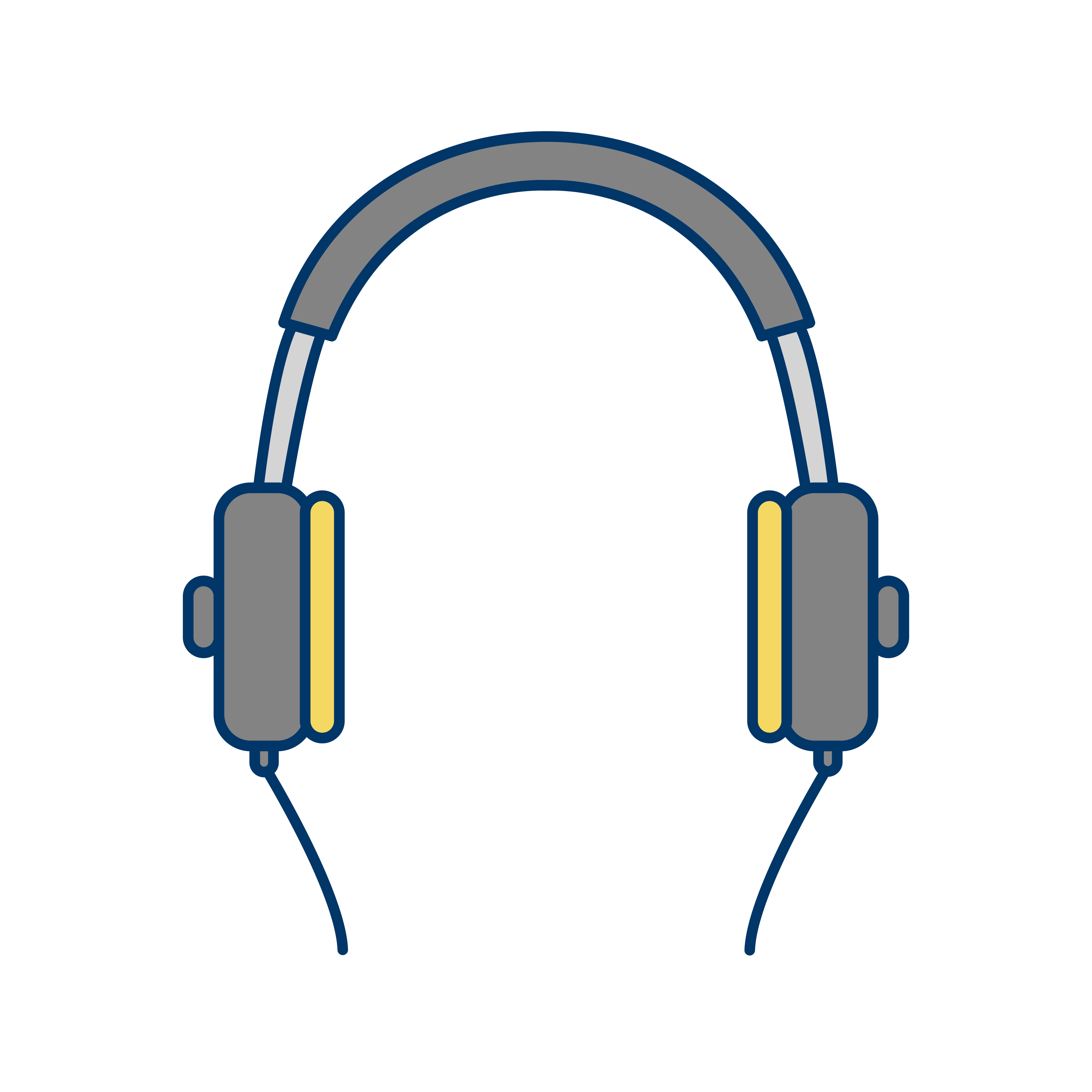 Headphones Icon Vector Illustration 425015 Vector Art at Vecteezy