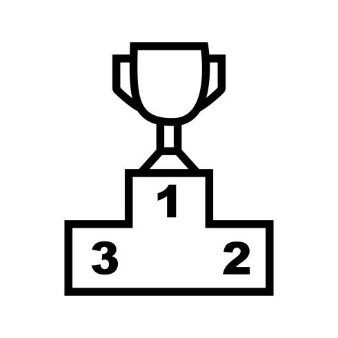 Podium Icon Vector Illustration 425086 Vector Art at Vecteezy