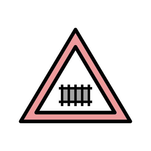 Vector Level Crossing With Gate Road Sign Icon Vector Art At Vecteezy Vector Level Crossing With Gate Road Sign Icon Vector Art At Vecteezy