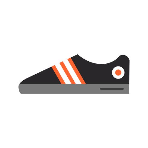 Icono de zapatos ilustración vectorial vector