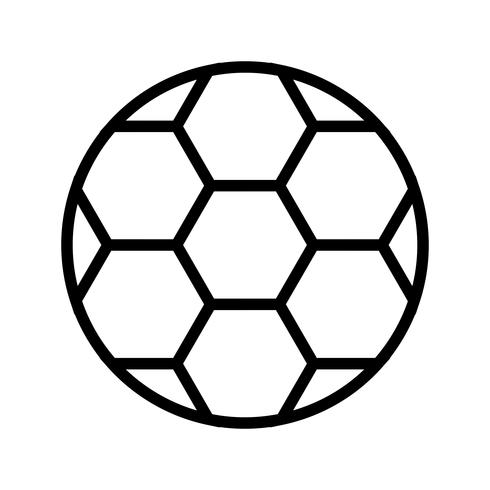 Football Icon Vector Illustration