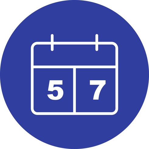 Scoreboard Icon Vector Illustration