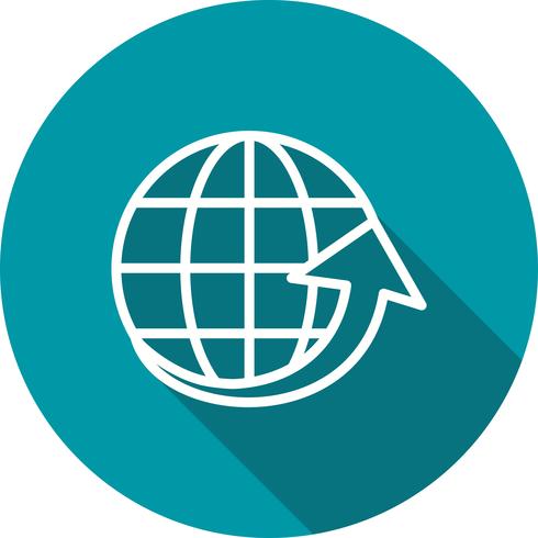 Vector Around the World Icon