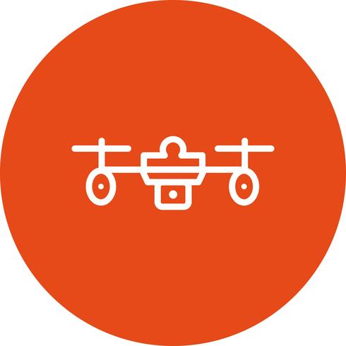 Icono de vector drone