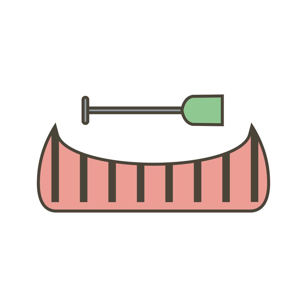 Vector Canoe Icon 425259 Vector Art at Vecteezy