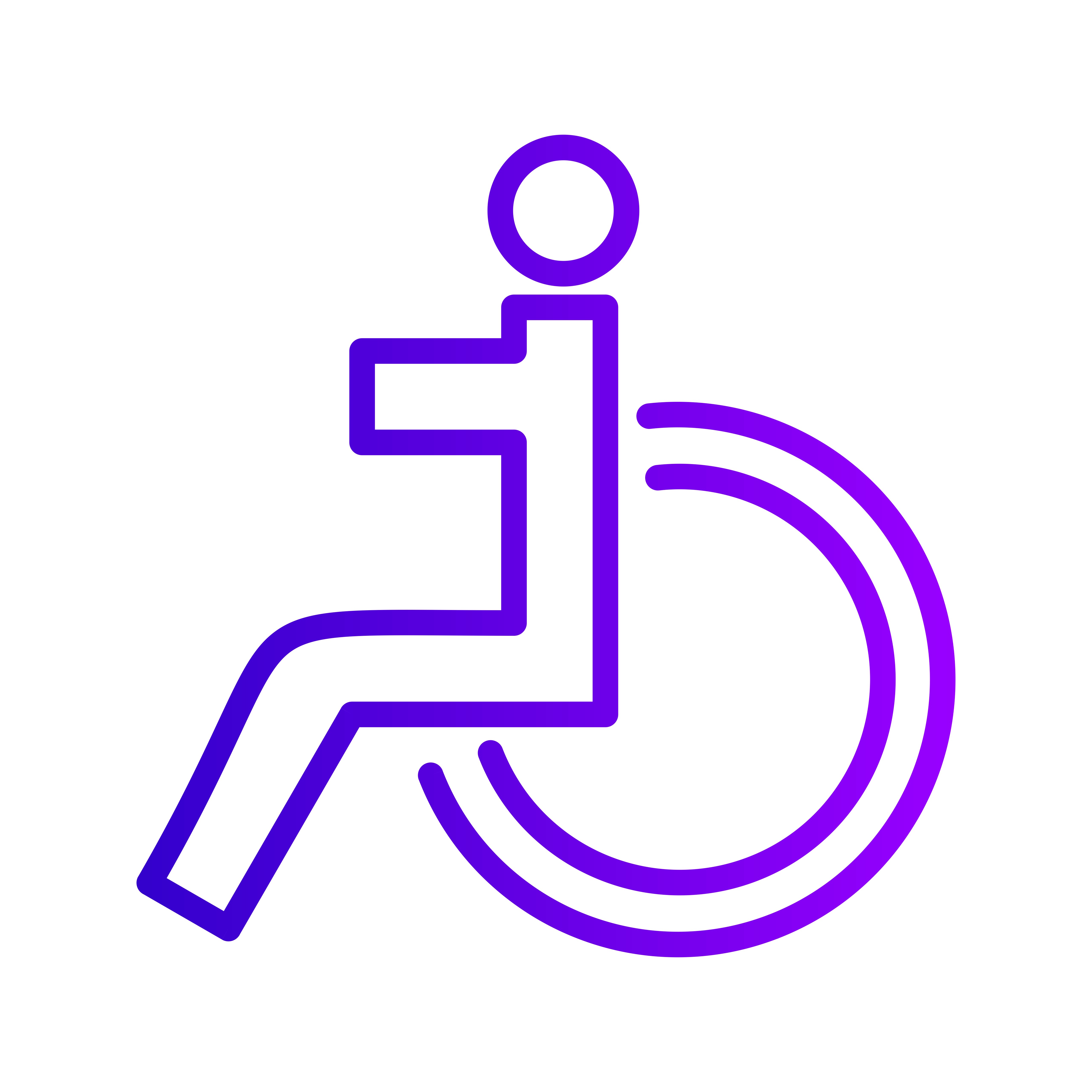 Vector Handicapped Icon 425324 Vector Art at Vecteezy