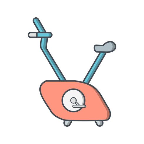 Exercise Bike Icon Vector Illustration