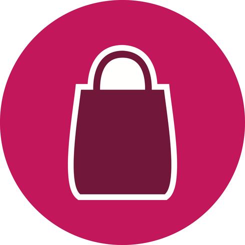 Shopping Bag Icon Vector Illustration