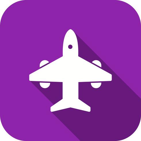 Vector icono de avión