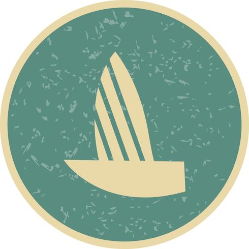 Vector Yacht Icon