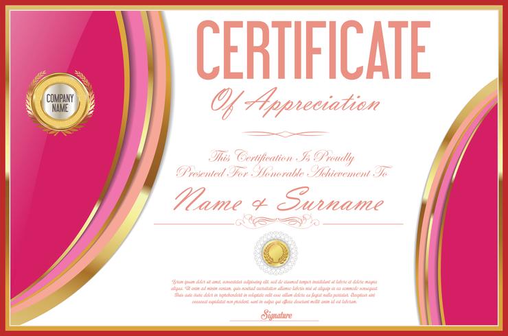 Certificate vector