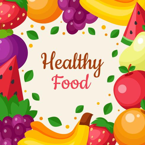 Healthy Food Vector