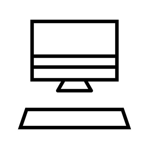 Computer Icon Vector Illustration