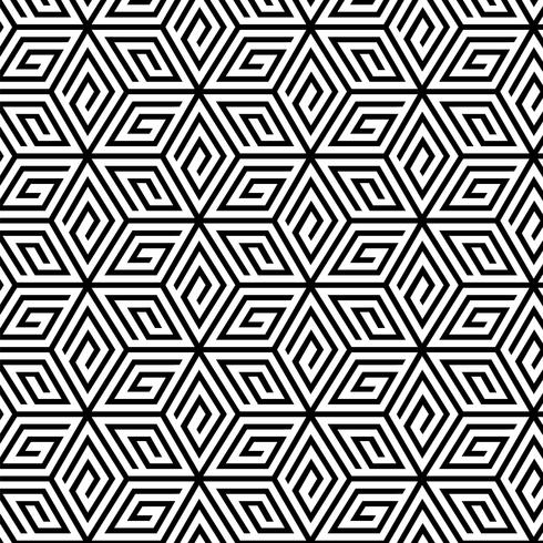 Abstract Geometric Seamless Pattern vector