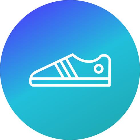 Icono de zapatos ilustración vectorial vector