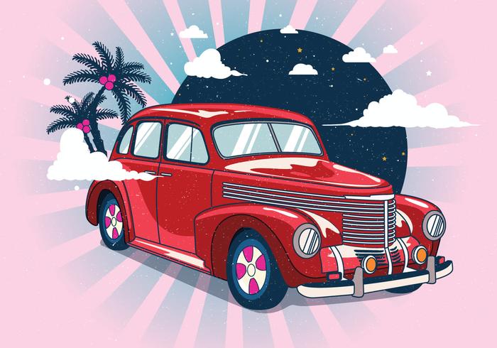 Retro Car vector