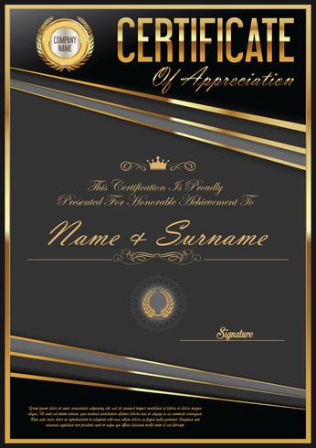 Certificate vector