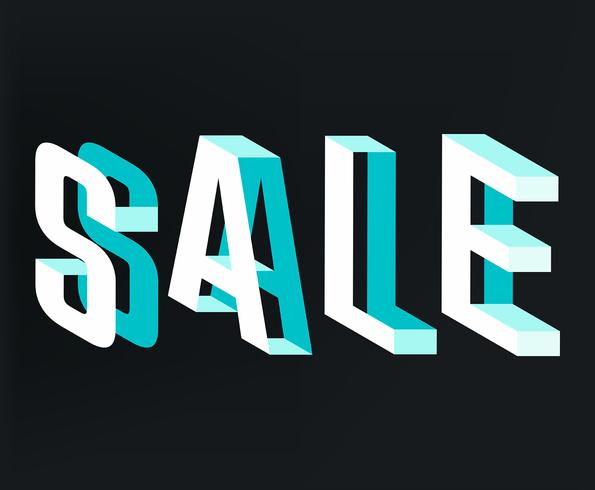 Sale Typography vector