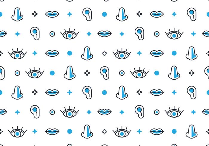 Eyes Seamless Pattern vector