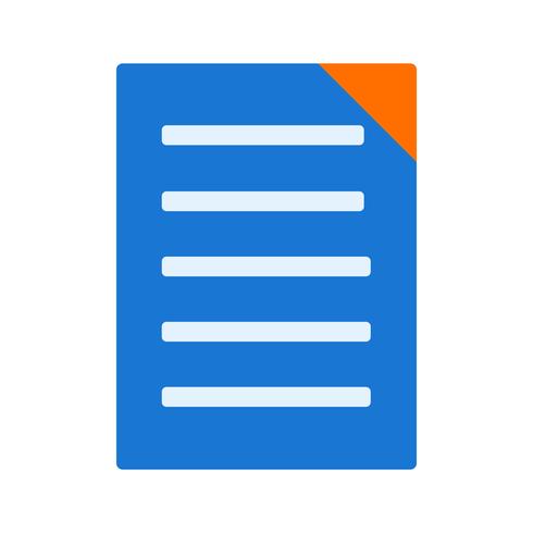 Vector Document Icon