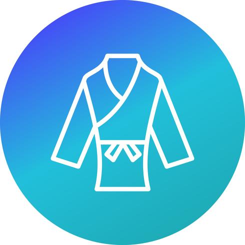 Karate Icon Vector Illustration