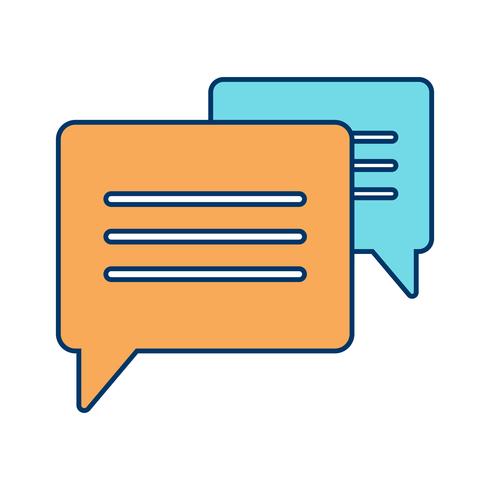 Vector Conversation Icon