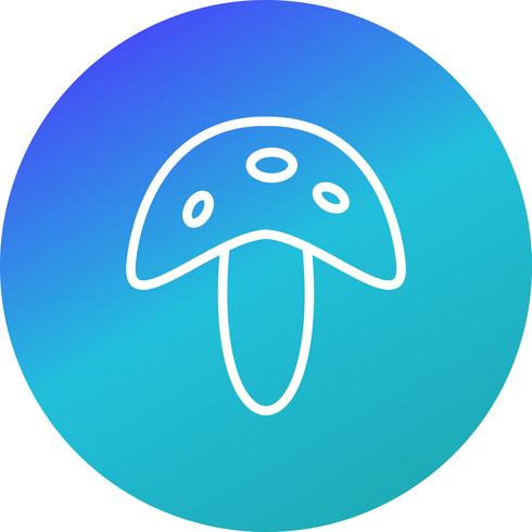 Vector Mushroom Icon