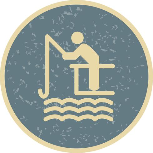 Fishing Icon Vector Illustration