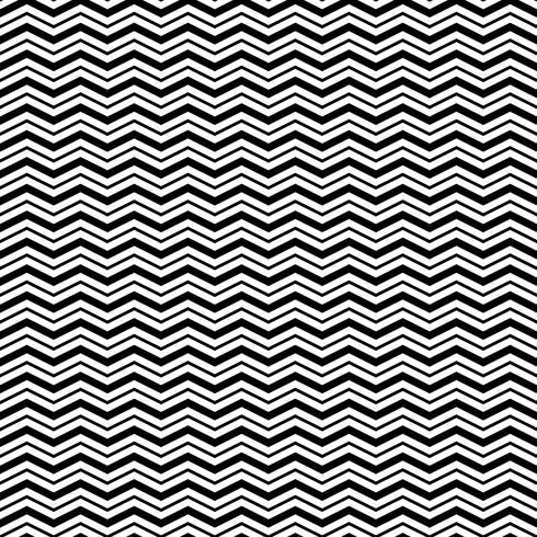Seamless Pattern with Triangle Wave Lines vector