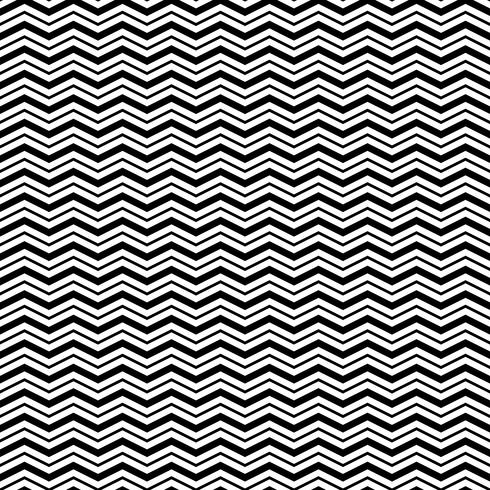 Seamless Pattern with Triangle Wave Lines vector