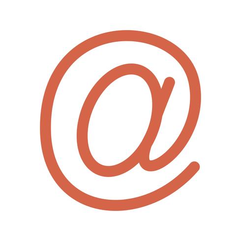 Vector Email Address Icon