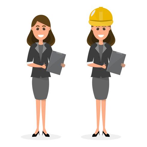 Business People teamwork ,Vector illustration in flat style vector