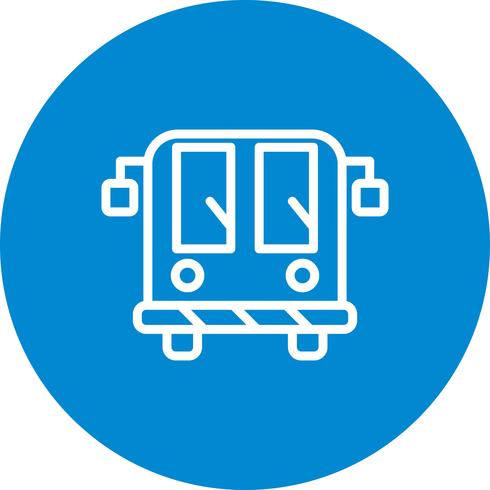 Vector Airport Bus Icon