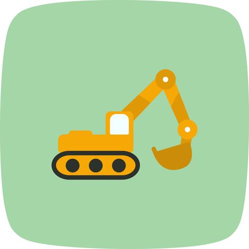 Vector Excavator Icon