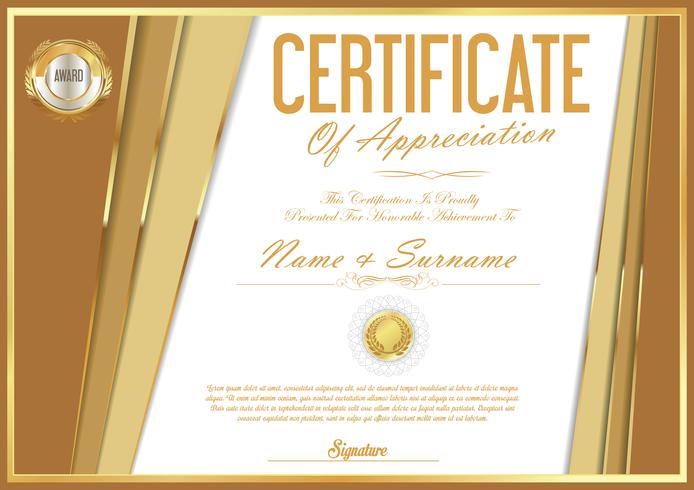 Certificate vector