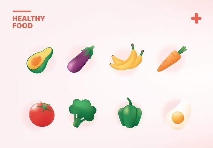 Healthy Food Vector Pack