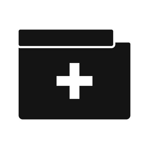 Vector Medical Folder Icon