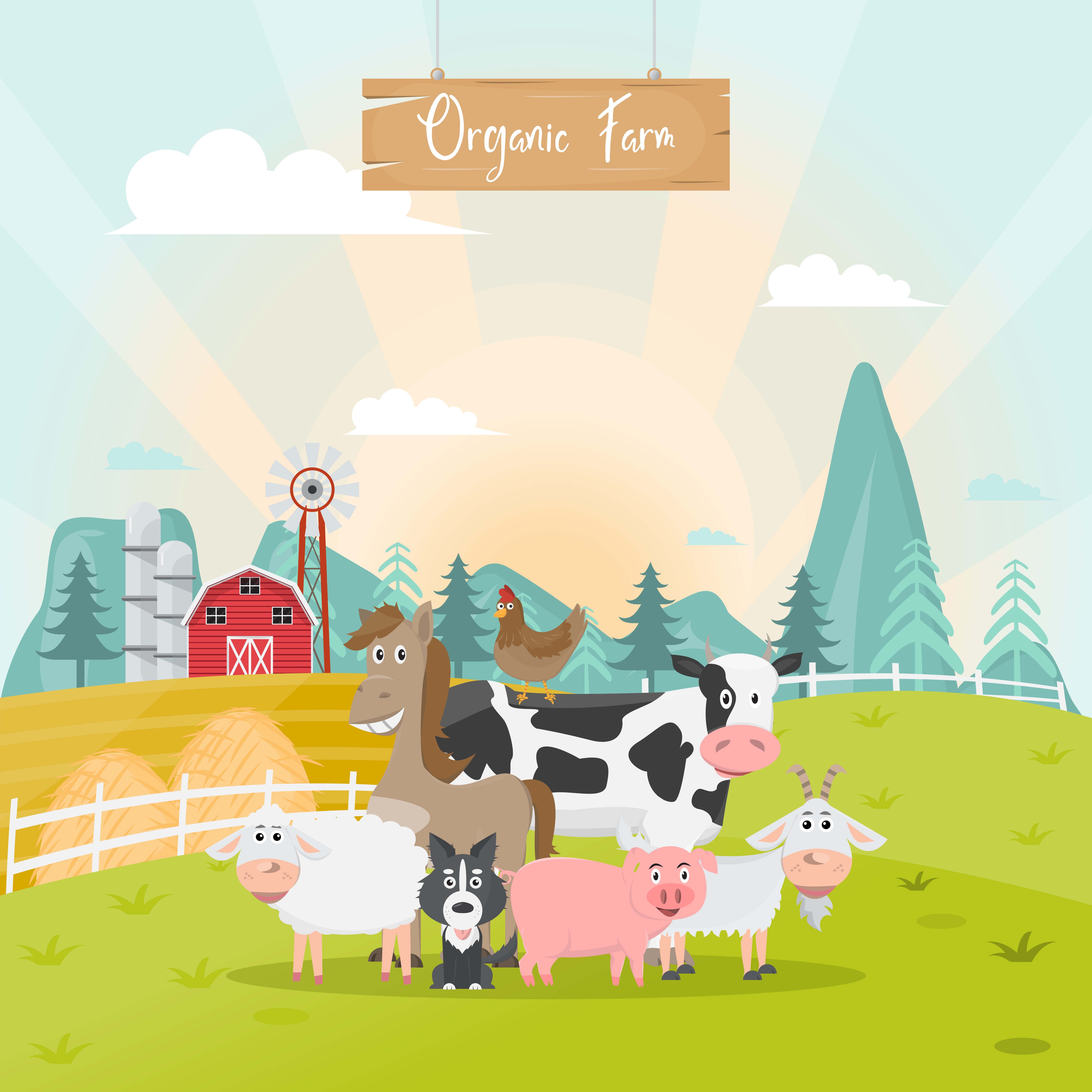 35 Best Ideas For Coloring Farm Animals Cartoon